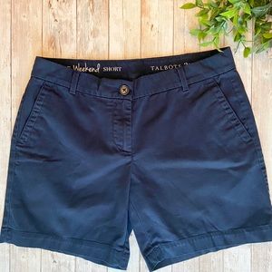 Talbots The Weekend Short Size 2P Navy Blue